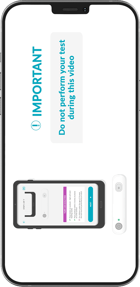 Ellume COVID 19 Home Test app information video